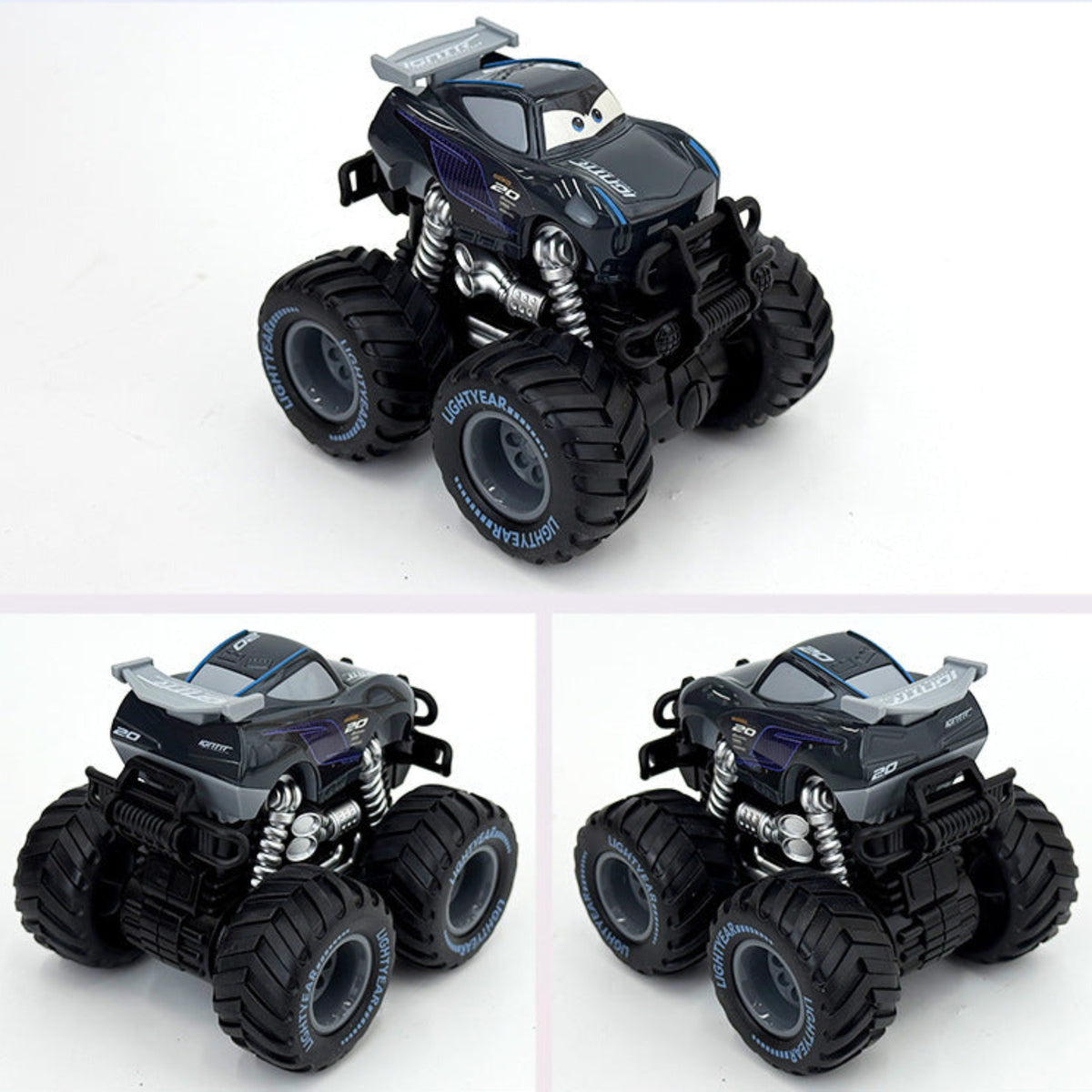 Disney Pixar Cars Off-Road Monster Truck Pullback Toy Vehicle