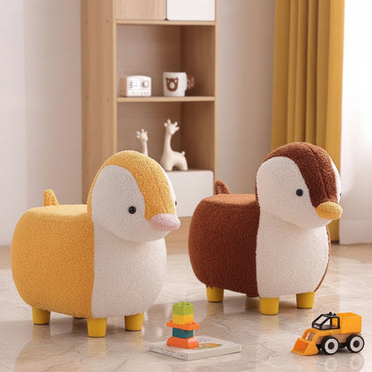 Penguin Animal Children's Ottoman Footstool