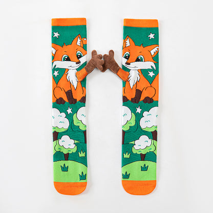 Children's 3D Cartoon Knee-High Crazy Socks