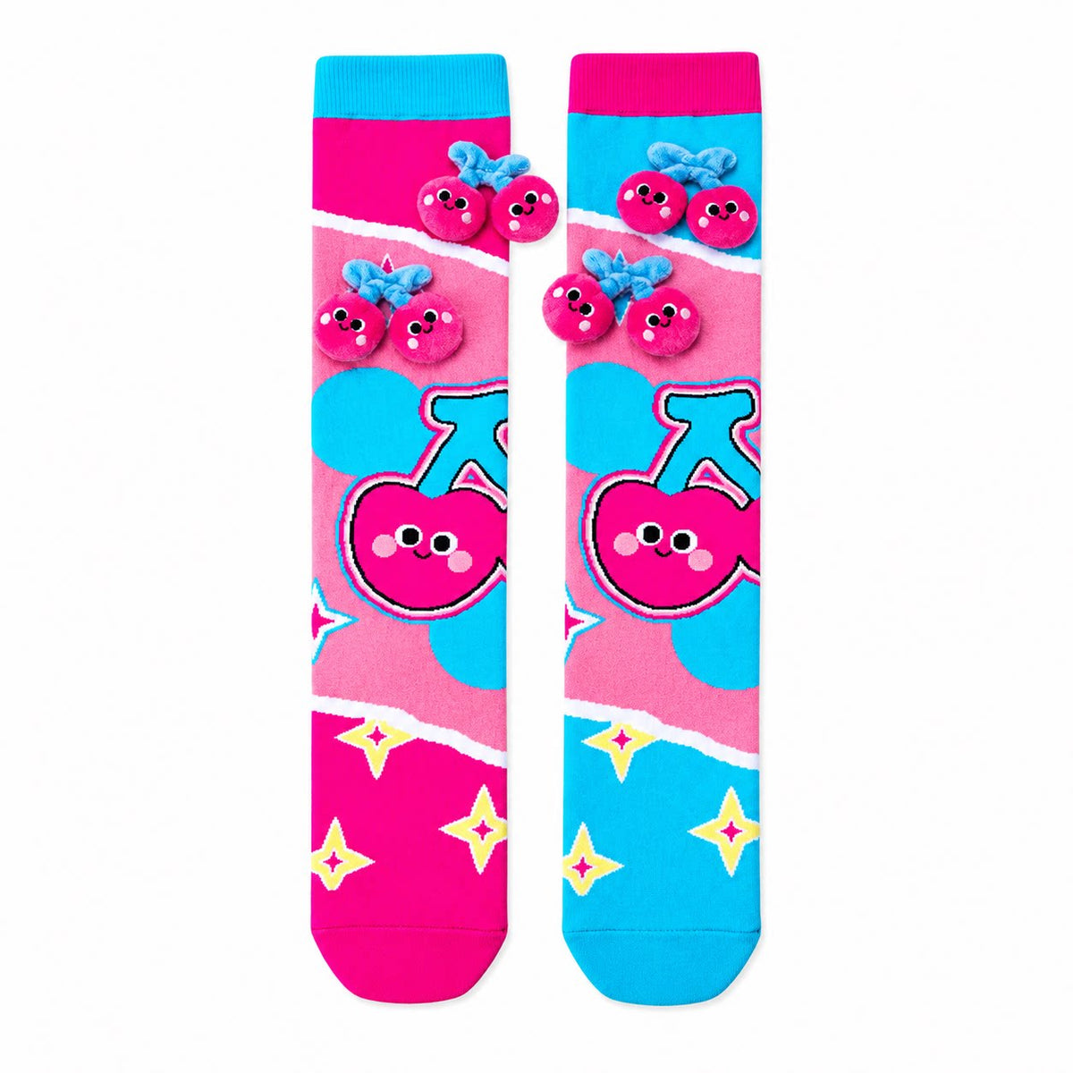 Funky Fruit 3D Cartoon Knee-High Socks