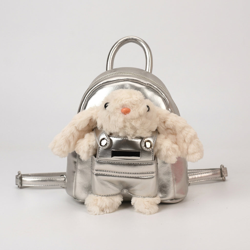 Bunny Plush Mini Backpack