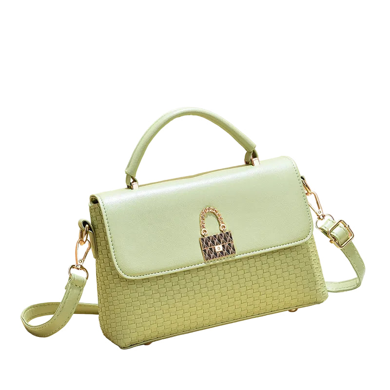 Locket Luxe Top-Handle Crossbody Bag