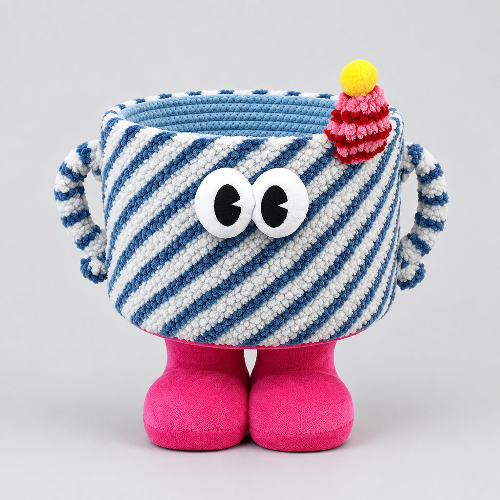 3D Cartoon Storage Basket