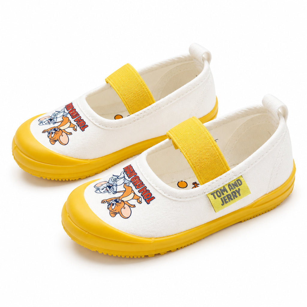 Tom and Jerry Canvas Slip-On Ballet Shoes