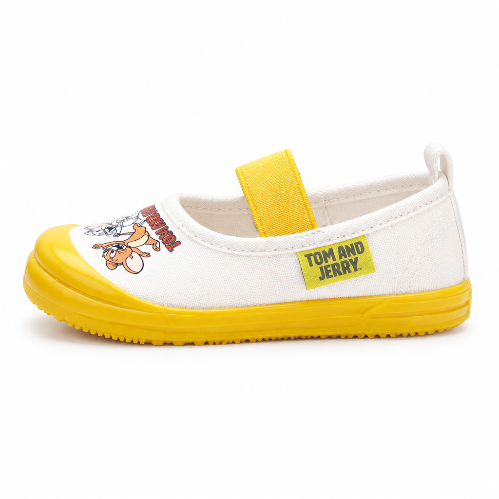 Tom and Jerry Canvas Slip-On Ballet Shoes