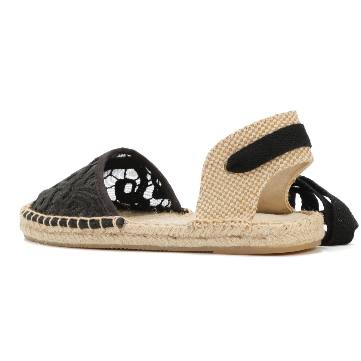 TONIVIS Women's Lace-Up Espadrille Sandals