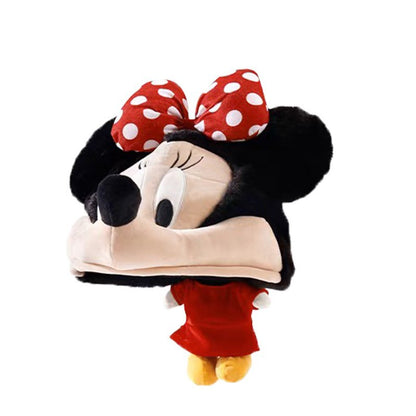 Mickey & Minnie 3D Big-Head Plush Hats