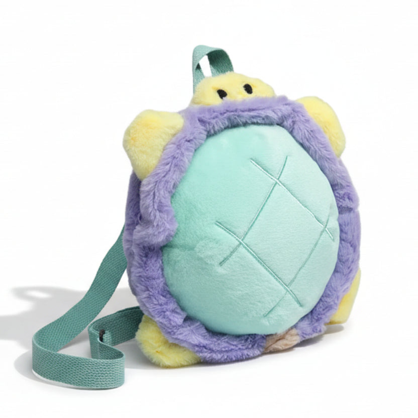 Vinnie Turtle Doll Plush Backpack