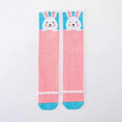 Girls Animal Cartoon Over-The-Knee Crazy Socks