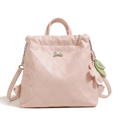 Barbie | Quilted Student Tote Backpack