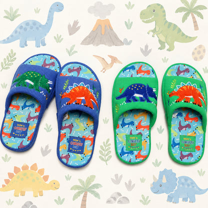 Boy's Prehistoric Pals Indoor Slippers