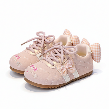 Bow-tiful Kitty Kids Casual Sneakers