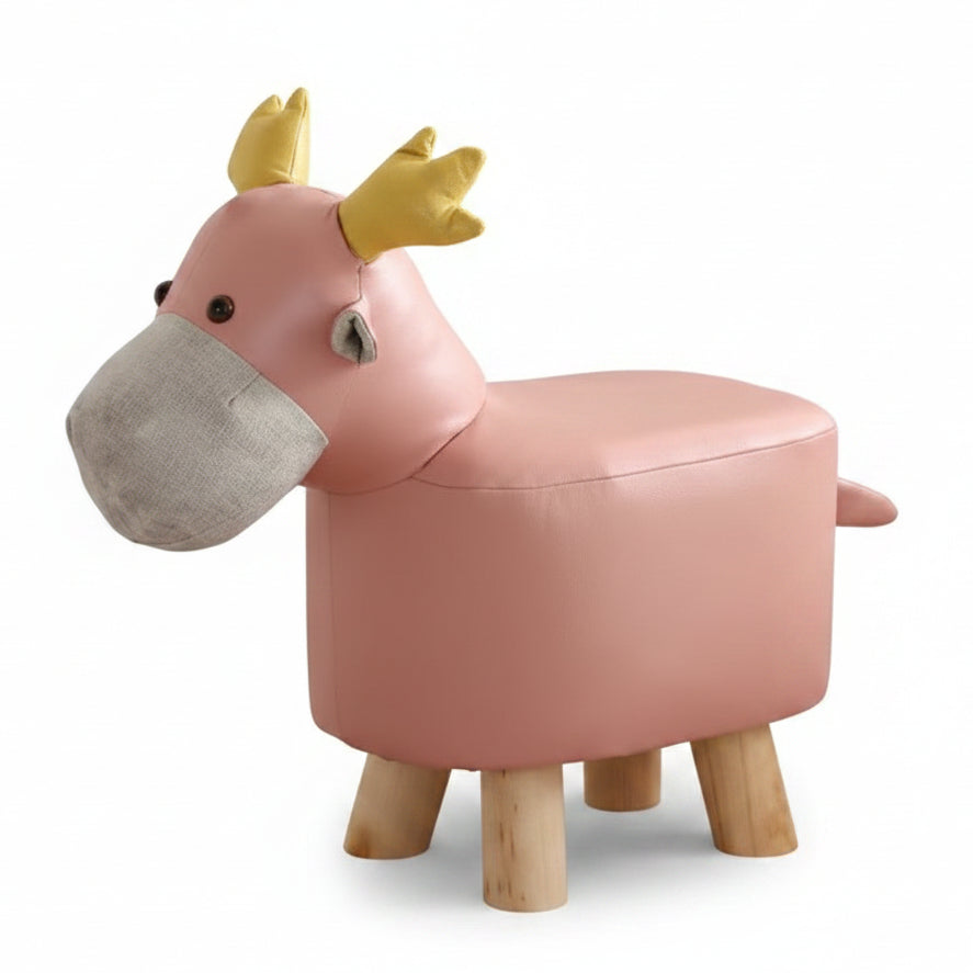 Deer Animal Children's Ottoman Footstool