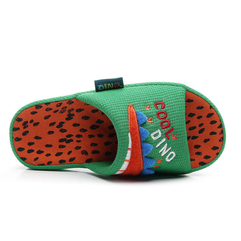 Children's Cool-Dino Home Slippers