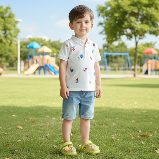 ZYLUS AeroGrip Translucent 2.0 Children's Clog Sandals