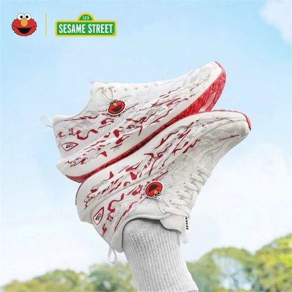 Sesame Street | Elmo Wave Knit Sneakers - Red
