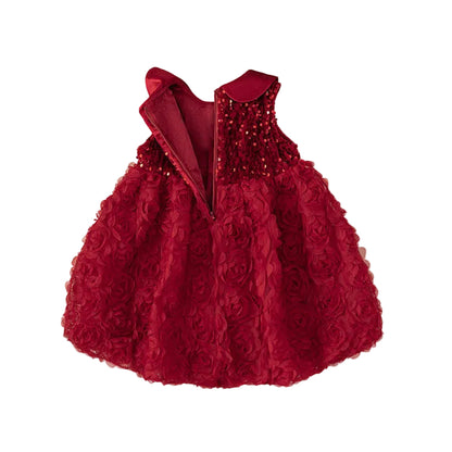 Girl's Sequin Princess Dress