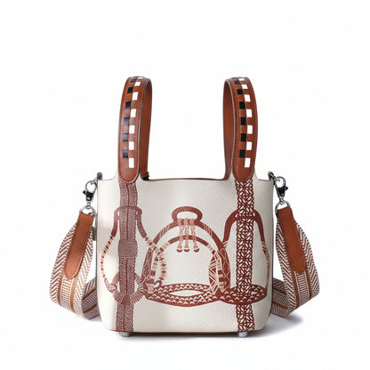 Women's Togo Cowhide Bucket Bag