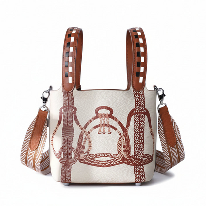 Women's Togo Cowhide Bucket Bag