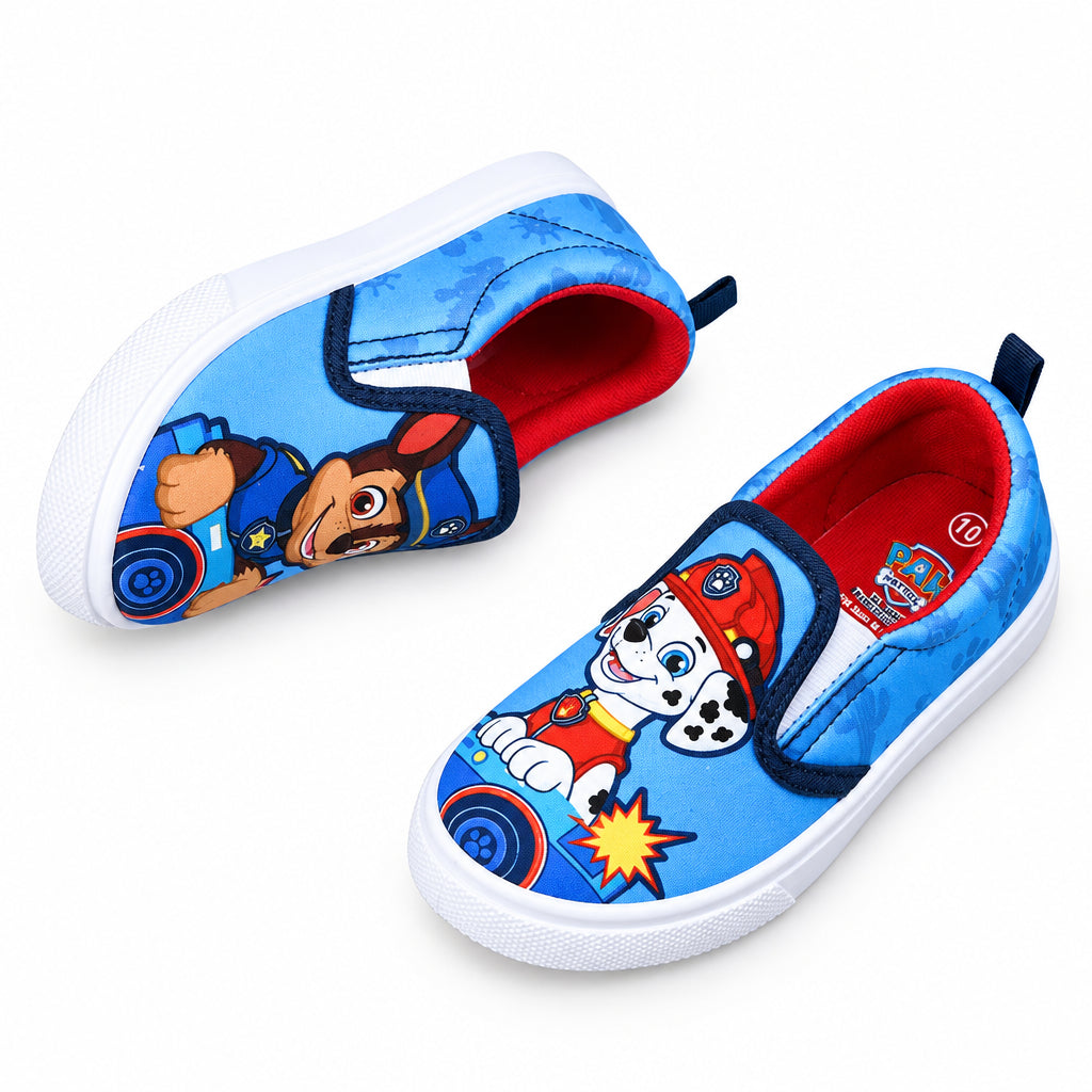PAW Patrol Boys' Mismatched Slip-On Canvas Shoes