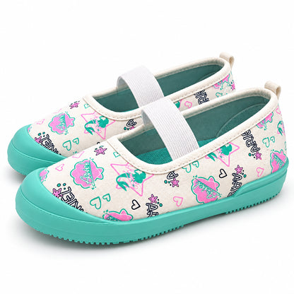 Princess Ariel The Little Mermaid Anti-Kick Canvas Ballet Shoes
