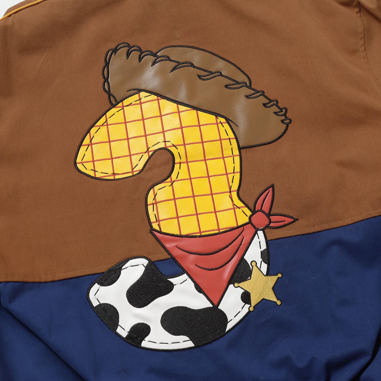 Toy Story Sheriff Woody Varsity Bomber Jacket