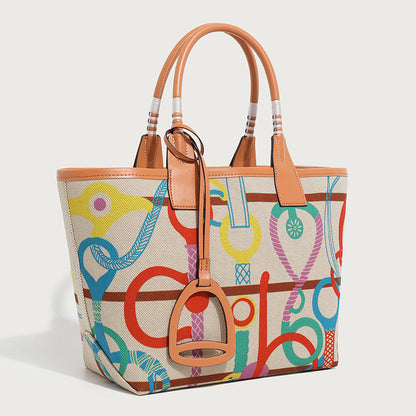 Women's Elegant Canvas Tote Bag