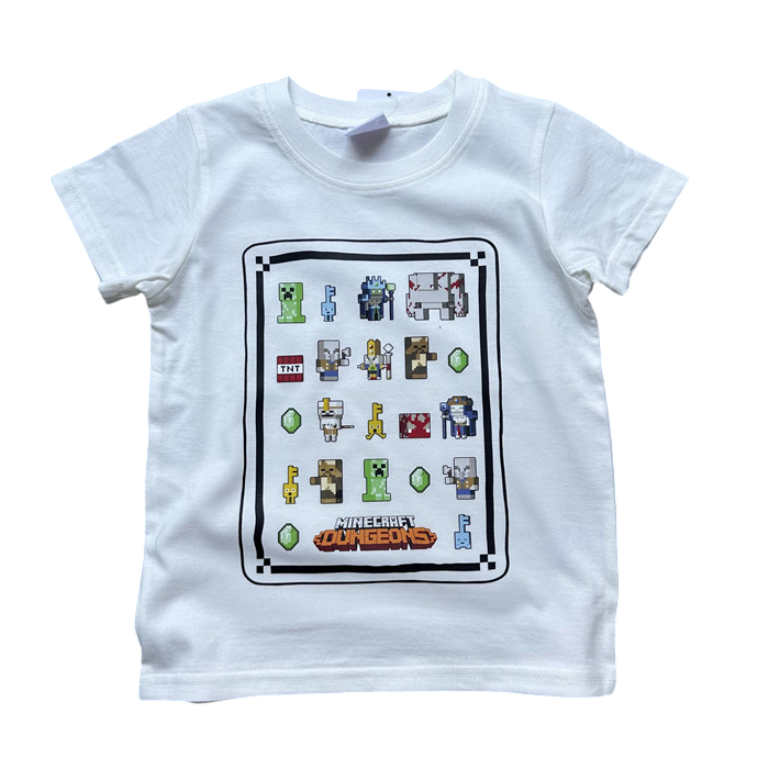 Minecraft Summer T-Shirt 6-Piece Set