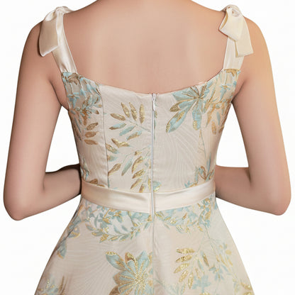 Fiore Dawn Suspender Midi Dress.