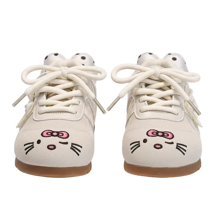 Bow-tiful Kitty Kids Casual Sneakers