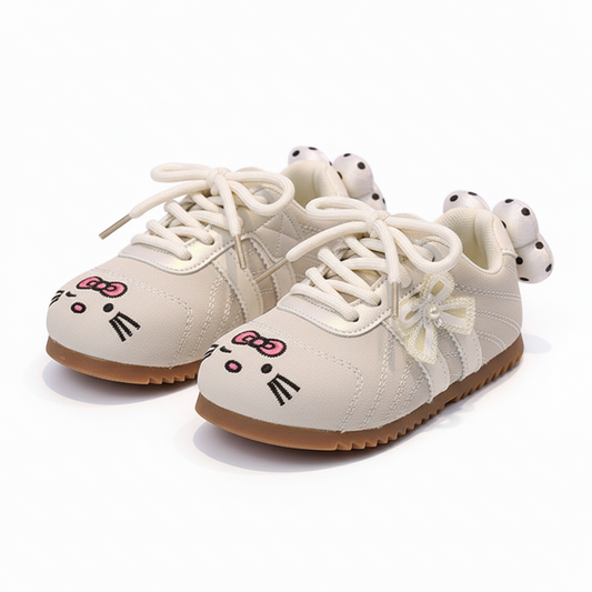 Bow-tiful Kitty Kids Casual Sneakers