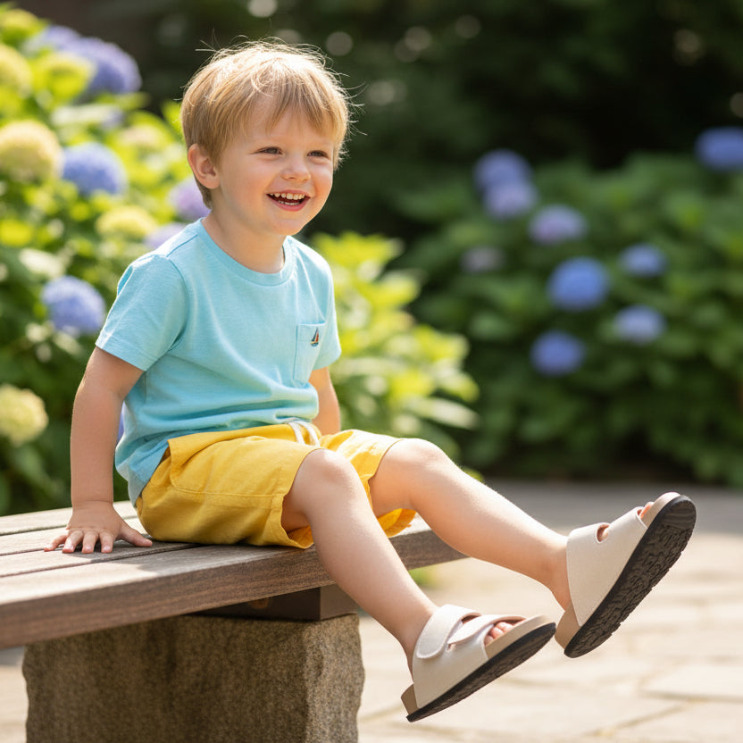 Happy Hops Children's Suede Slippers