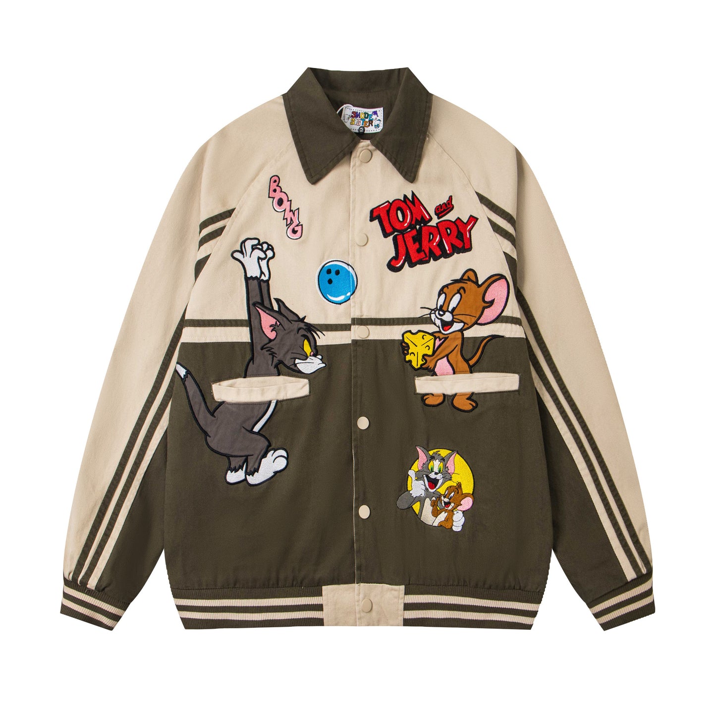 Tom and Jerry Classic Patchwork Jacket