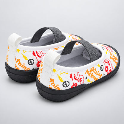 Children's Anti-Kick Canvas Ballet Shoes
