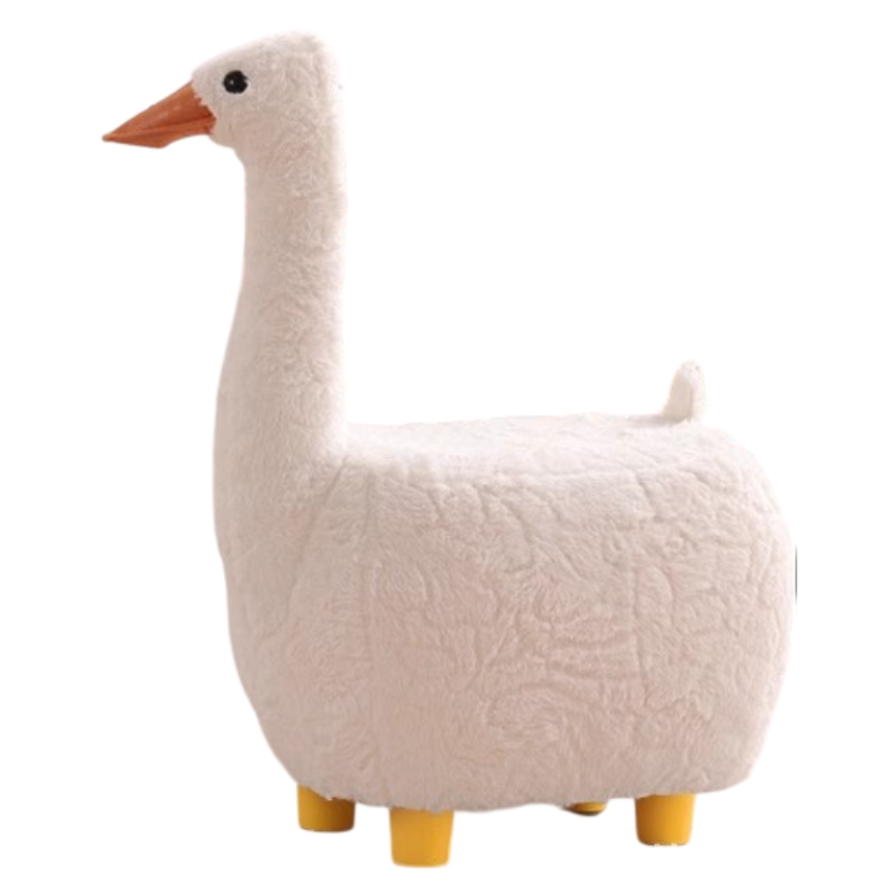 Goose Animal Children's Ottoman Footstool