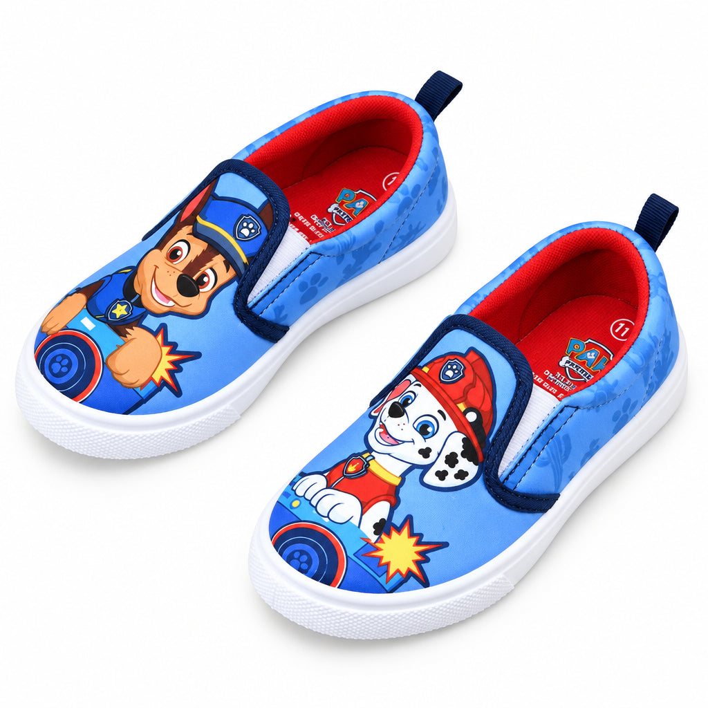 PAW Patrol Boys' Mismatched Slip-On Canvas Shoes
