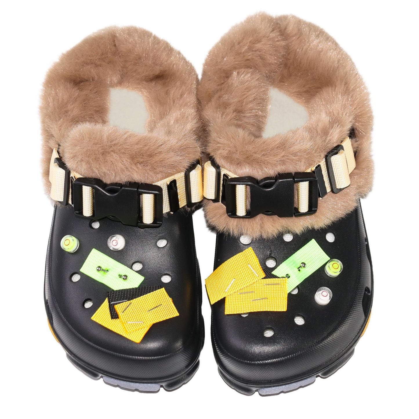 AeroGrip Patch Clog Sandals