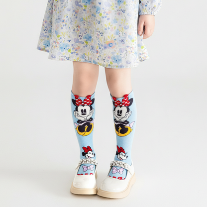 Kids Comfy Cartoon Character Knee-High Socks
