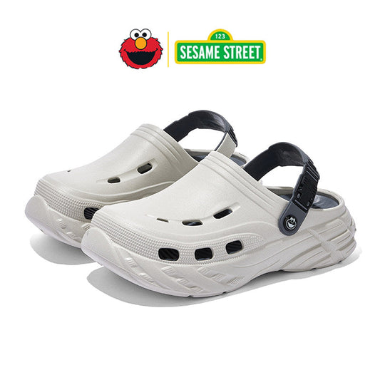 Sesame Street | Classic EVA Clog Mule Sandals - Light Gray