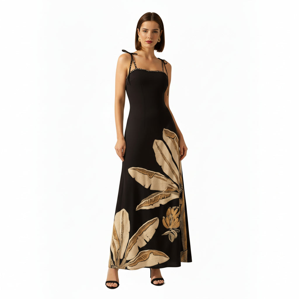 Dusk Boho Maxi Sundress.