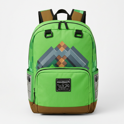 Minecraft Kids Waterproof Backpack Collection