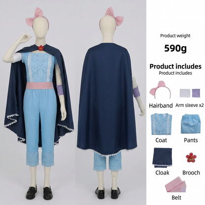 Women's Bo Peep Blue Shepherdess Costume