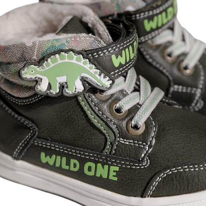 Boy's Dino Winter Hug Snow Sneakers