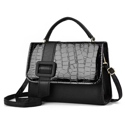 Linear Buckle Crossbody / Handbag
