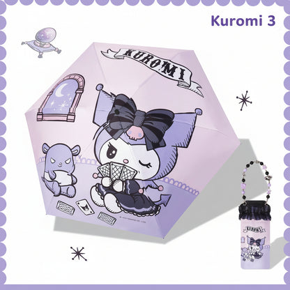 Sanrio Kuromi Compact Foldable Umbrella
