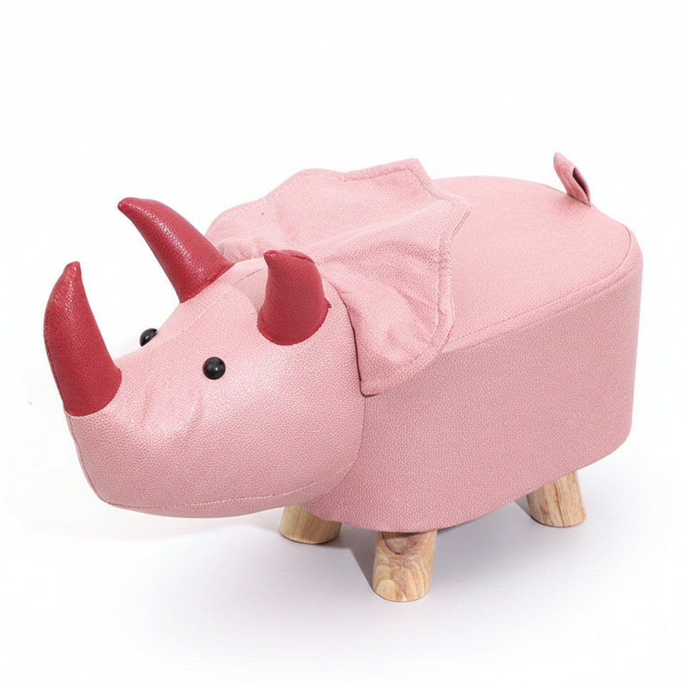 Triceratops Animal Children's Ottoman Footstool