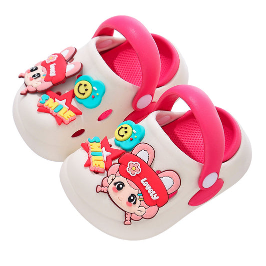 AeroGrip Lovely Smiles Children's Clog Sandals