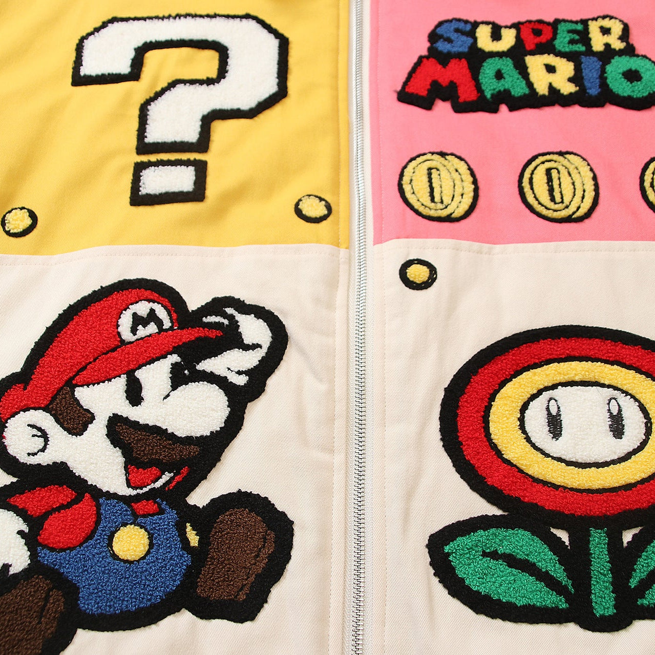 Super Mario Patchwork Jacket