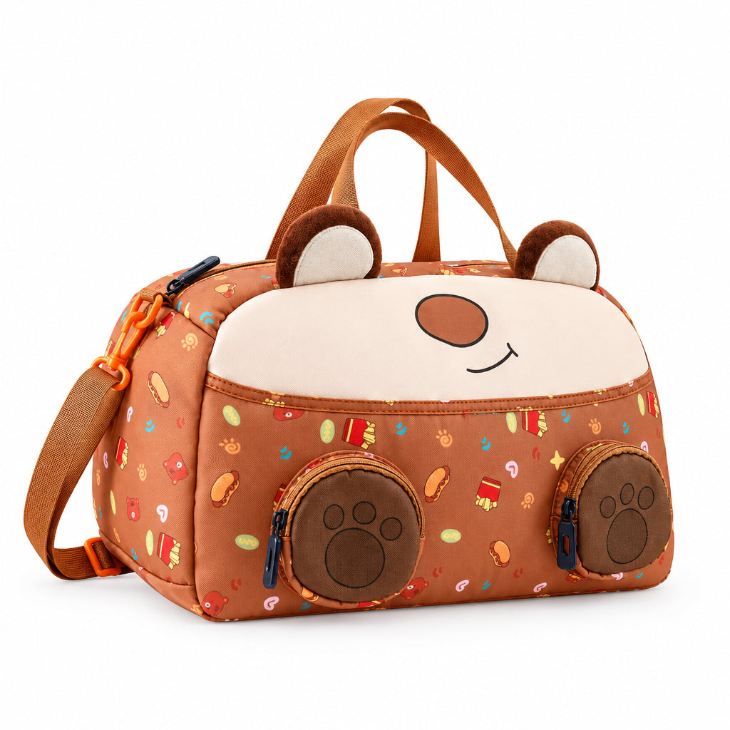 Kids Medium Pixie Pack Adorable 3D Travel Duffle Bags
