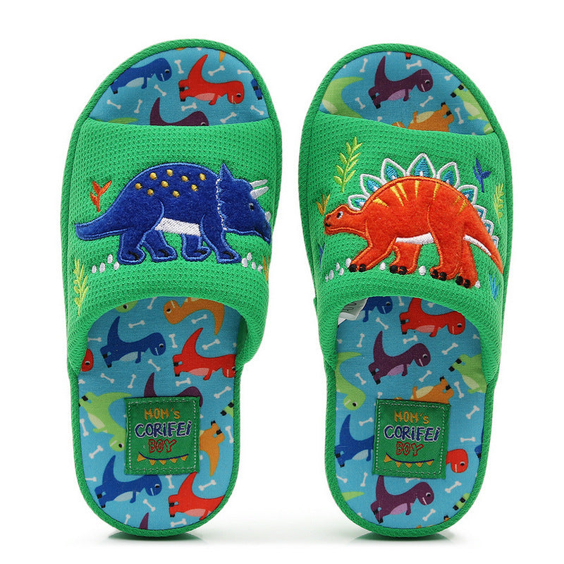 Boy's Prehistoric Pals Indoor Slippers